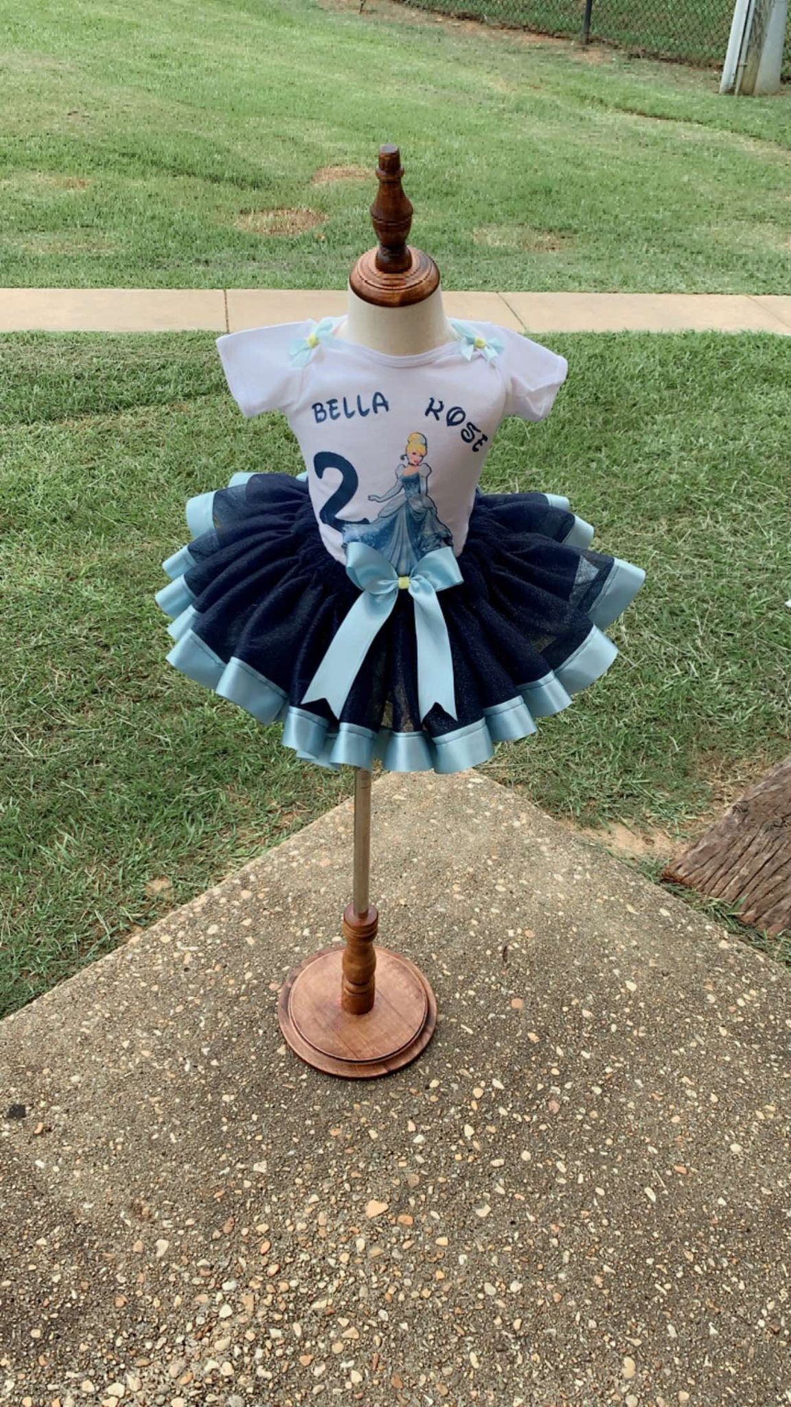 Cinderella Blue Tutu Set: A Fairytale Dream Come True