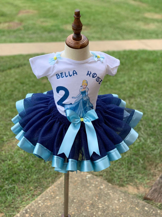Cinderella Blue Tutu Set: A Fairytale Dream Come True