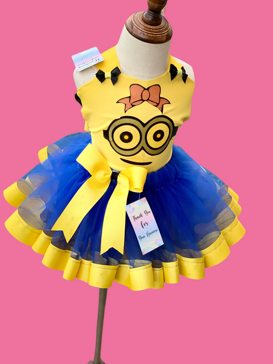 One in a Minion Tutu Set